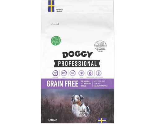 Hundmat DOGGY professional grain free 3,75kg