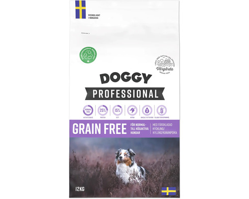 Hundmat DOGGY professional grain free 12kg