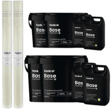 Konkral Base-system med glasfiberväv