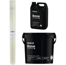 Konkral glasfiberväv, komponent A och komponent B