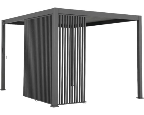 Lamellvägg MIRADOR vertikal Classic, Deluxe 111 för 400cm sida 123x235cm antracit Lamellvägg MIRADOR vertikal Classic, Deluxe 111 för 400cm sida 123x235cm antracit