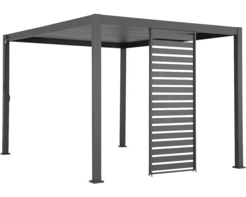 Lamellvägg MIRADOR horisontal Classic, Deluxe 111 för 300cm sida 93x235cm antracit Lamellvägg MIRADOR horisontal Classic, Deluxe 111 för 300cm sida 93x235cm antracit
