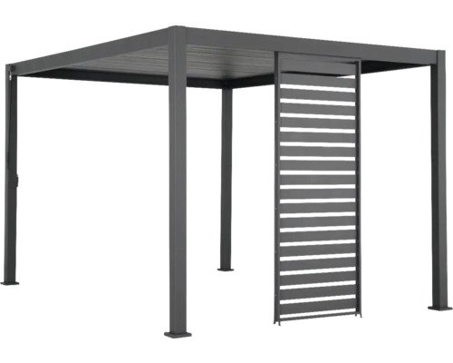 Lamellvägg MIRADOR horisontal Classic, Deluxe 111 för 400cm sida 123x235cm antracit Lamellvägg MIRADOR horisontal Classic, Deluxe 111 för 400cm sida 123x235cm antracit