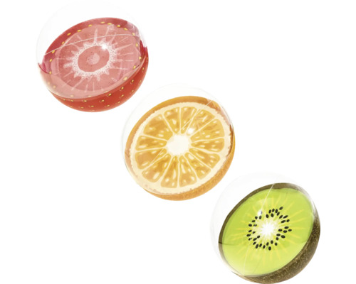 Badboll BESTWAY® sommarfrukt 46cm blandade färger