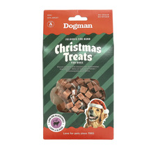 Dogman julgodis för hundar med lamm och blåbär i förpackning