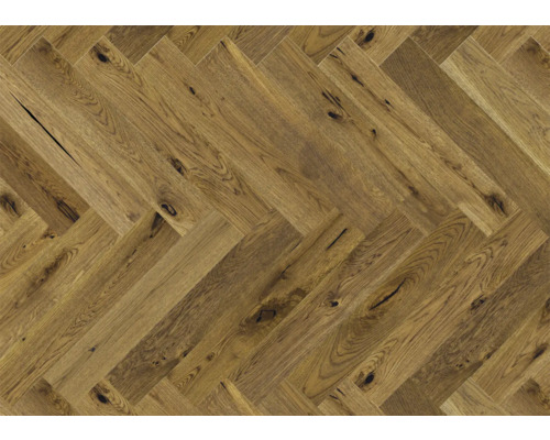 Parkettgolv med fiskbensmönster