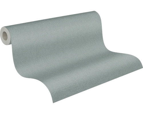 Tapet A.S. CRÉATION Enfärgad grön 10,05x0,53m Rulle textil vinyltapet