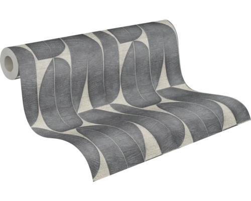 Tapetrulle med bladmönster