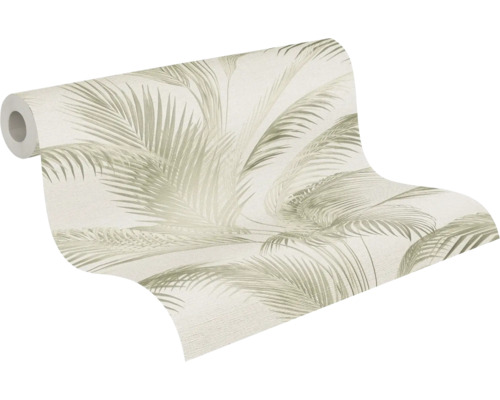 Tapetrulle med palmbladsmönster