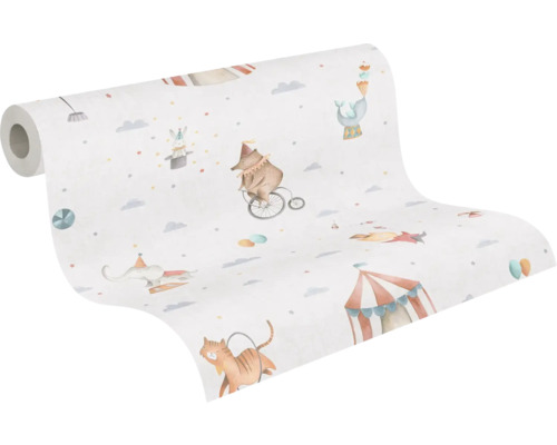 Tapetrulle med djurmotiv