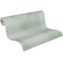 Rulle papperstapet med bladmönster