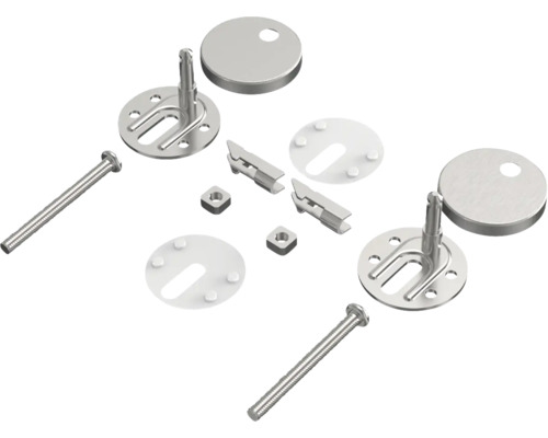 Monteringssats för toalettsitsar