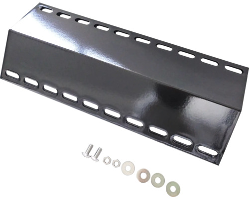 Grillflamskydd med skruvar och muttrar