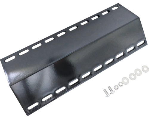 Grillflamspridare av metall med fästmaterial