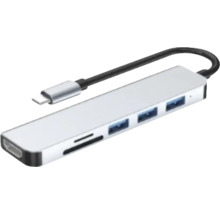 USB-C-hubb med flera portar