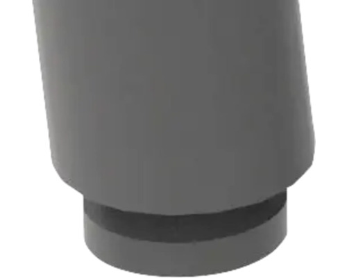 Grått avloppsrör av plast