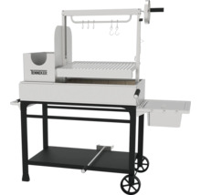 Tenneker kolgrill med förvaringsytor och hjul