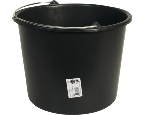 Hink av plast med metallhandtag, 20 liter volym