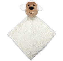 Snuttefilt med apans huvud för spädbarn