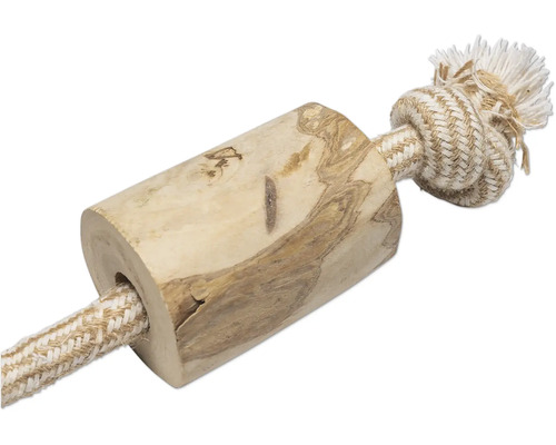 Leksak av trä och rep för hundar