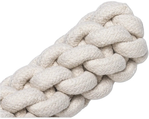 Flätat rep av naturfiber