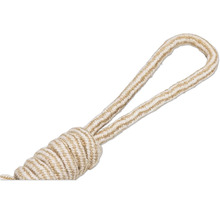 Flätat snöre med ögla