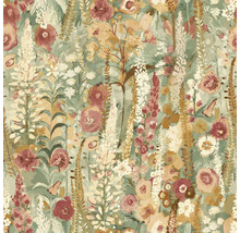 Tapet med blommönster