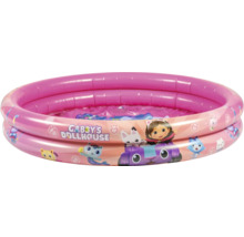 Pool HAPPY PEOPLE Gabby's Dollhouse pool 2 ringar Ø122x23cm rosa