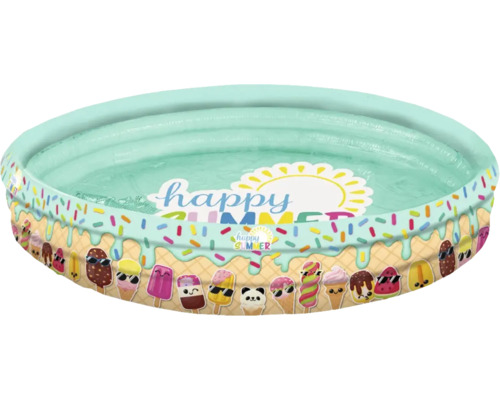 Pool HAPPY PEOPLE Happy summer pool 2 ringar Ø74x18cm grön