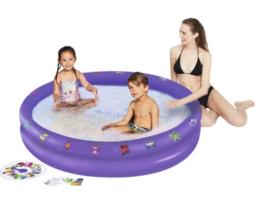 Pool HAPPY PEOPLE Ravensburger 2 ringar Ø150x40cm lila