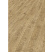 Lagt laminatgolv med träutseende