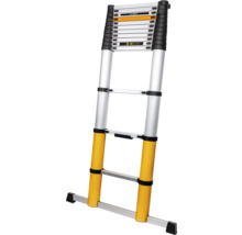 Teleskopisk stege av aluminium