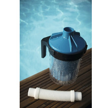 Poolskimmer med slang för poolrengöring