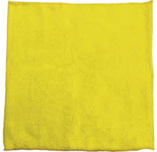 Gul rengöringsduk i mikrofiber