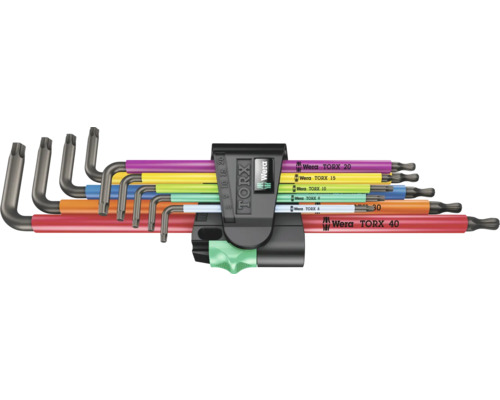 Wera Torx vinkelnyckelsats, 8 delar