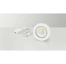 Infälld spotlight med LED och drivdon