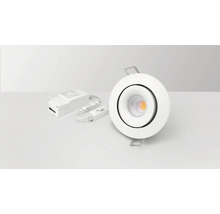 Infälld spotlight med LED-teknik och tillhörande drivdon