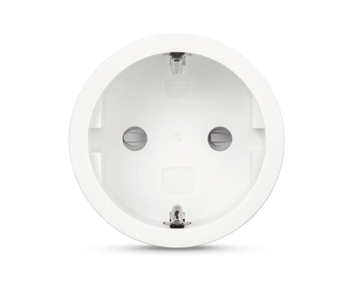 Vit apparatdosa för elinstallation