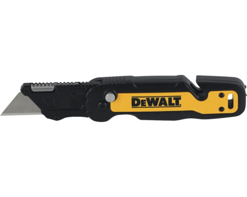 Universalkniv DEWALT DWHT10992-0 hopfällbar med fast blad med bladförvaring DeWalt kniv med trapetsblad