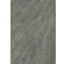 Grått laminatgolv med träutseende