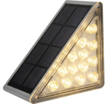 Triangulär solarlampa för utomhusbruk