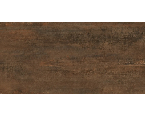 Klinker MIRAVA Glasgow rust brun rost matt 30x60x0,7 cm