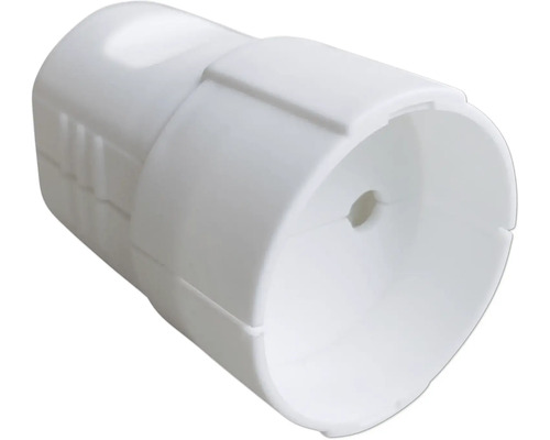 Skarvuttag ojordad vit Rörkoppling av plast