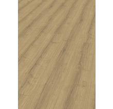 Närbild av laminatgolv med trästruktur