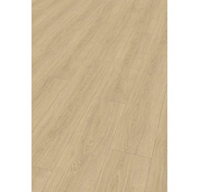 Närbild av laminatgolv med träutseende