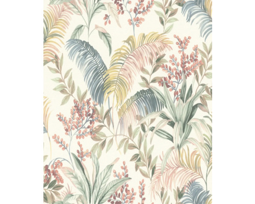 Tapet RASCH Blommig creme 0,53x10,05m