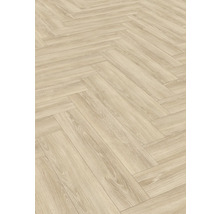 Läggning av laminatgolv i fiskbensmönster