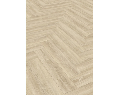 Läggning av laminatgolv i fiskbensmönster