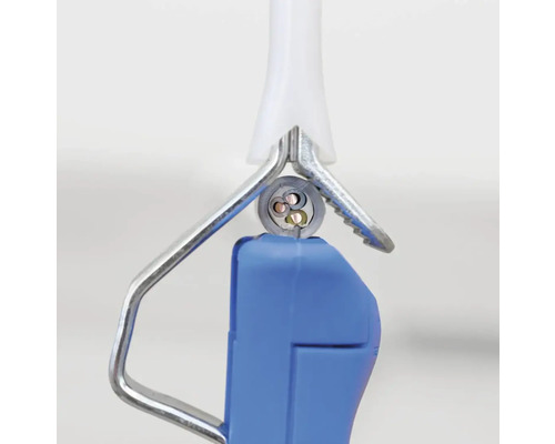 Kabelisolerare som strippar en kabel