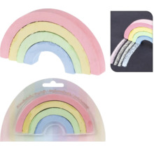Regnbåge gatukrita set
